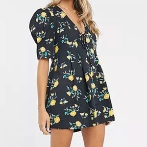 Free People Adelle Floral Tunic